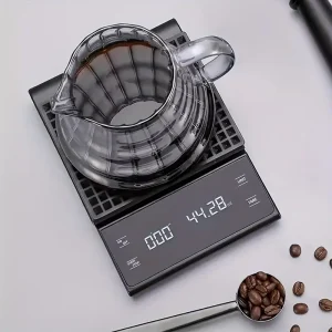 ميزان قهوة مختصة رقمي مع مؤقت