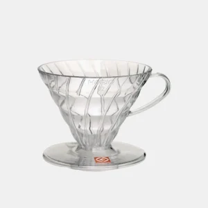 قمع V60 مقاس 02 شفاف من هاريو