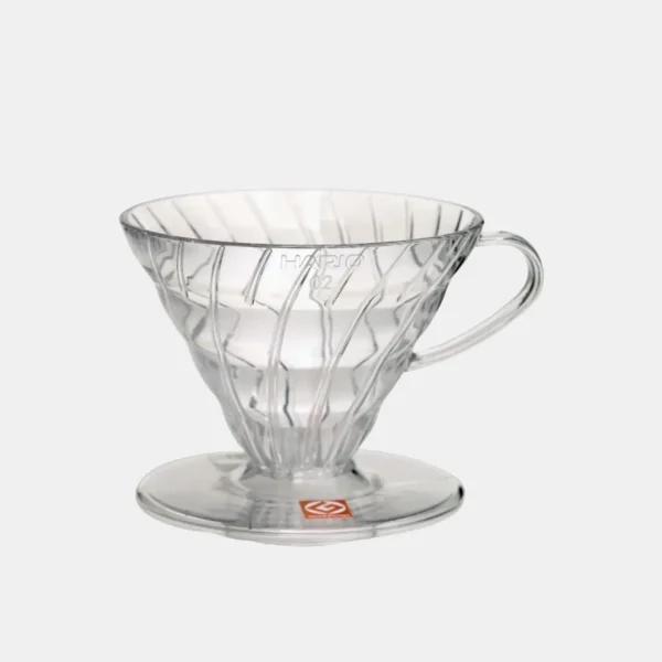 قمع v60 مقاس 02 هاريو شفاف